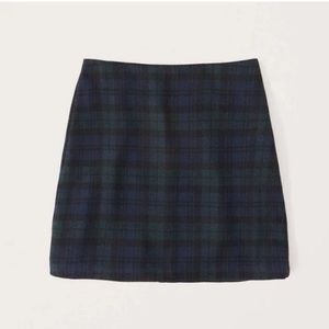 Abercrombie & Fitch Plaid Mini Skort/ Skirt